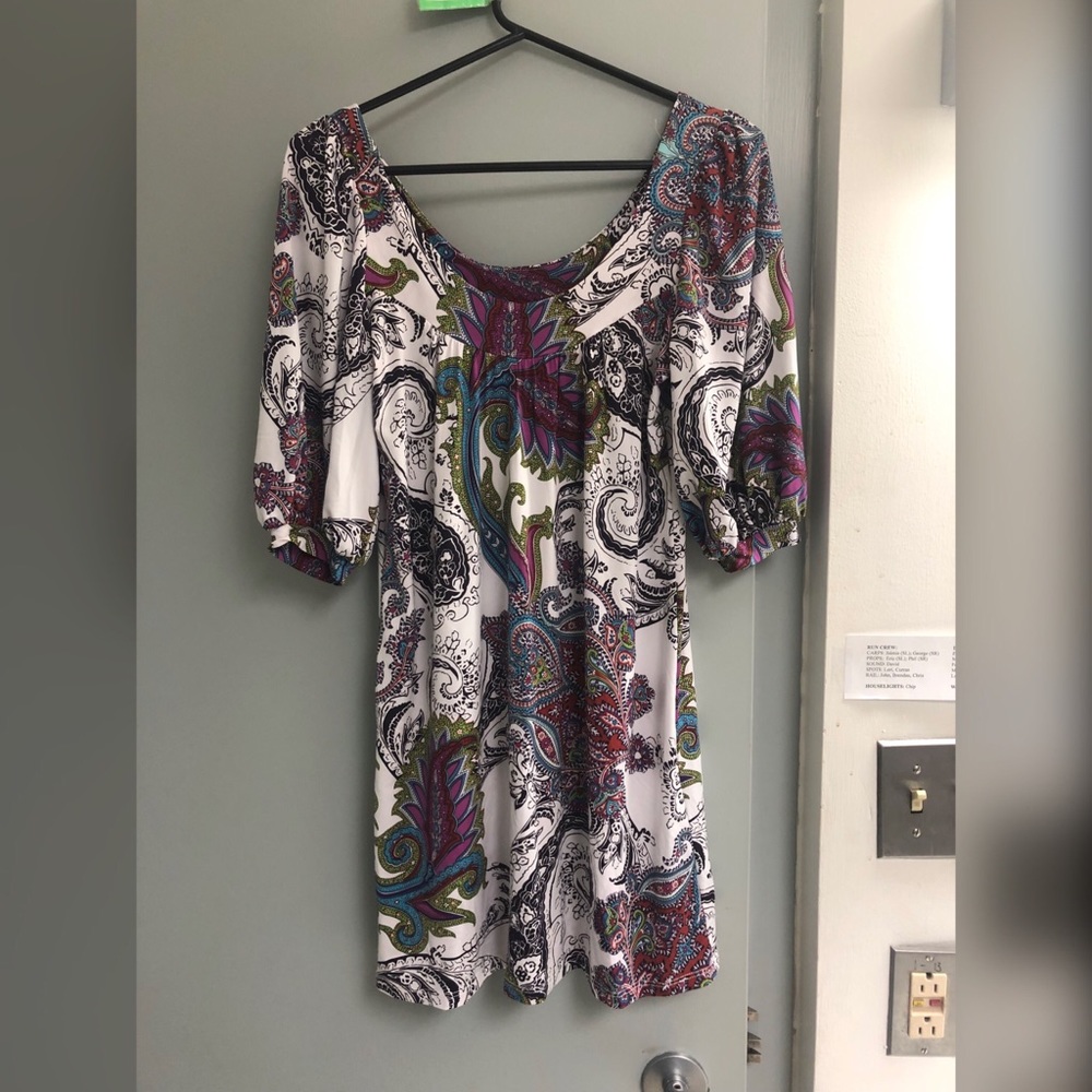 Paisley print tunic